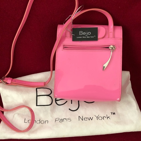 NWT Beijo patent leather crossbody bag.  Length- 6 inches.   $35.00 - Picture 2 of 6